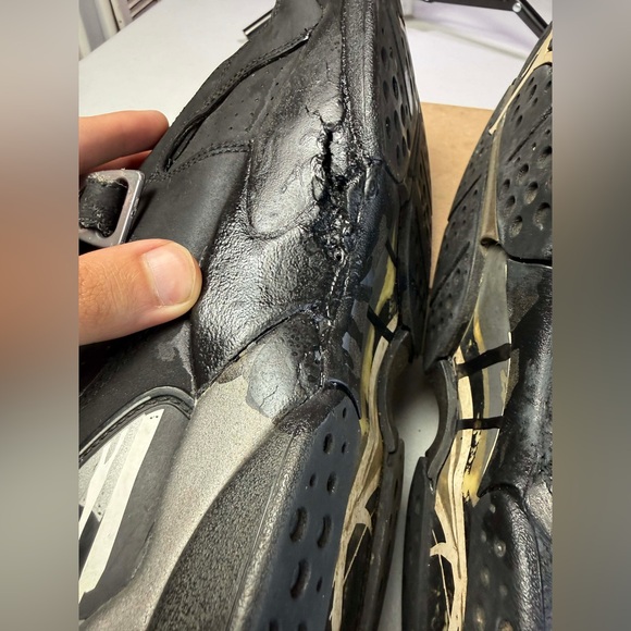 Size 12 - Air Jordan 8 Retro 2015 Chrome Black Grey Suede (305381-003) - Picture 4 of 16